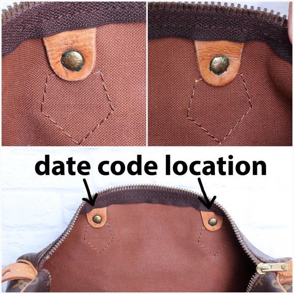 Louis Vuitton Speedy 30 Monogram Satchel Purse Brown Bag Handbag Large Tote Zip - Picture 3 of 16